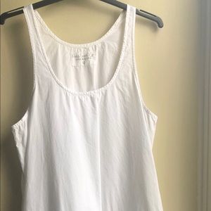 White cotton sleeveless dress by Khadi and Co Bess Nielsen Luxor
